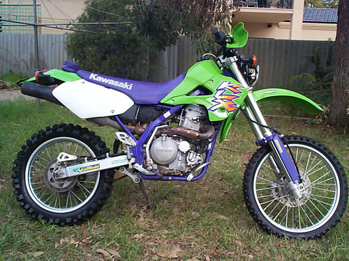 kawasaki klx 650 shape